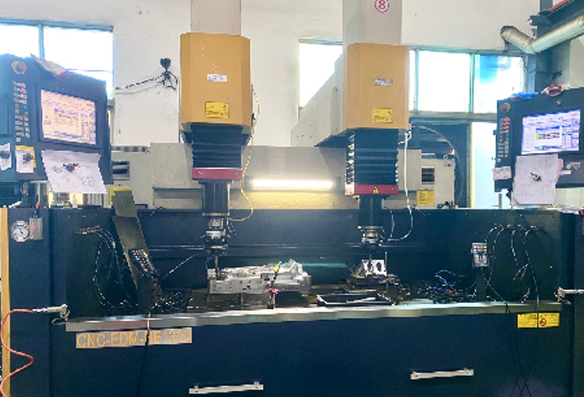 Double-Head EDM Machine